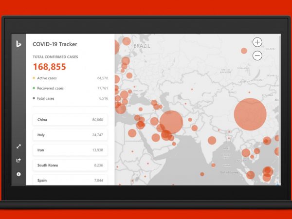 El Coronavirus y Microsoft… sigue el recorrido del COVID-19